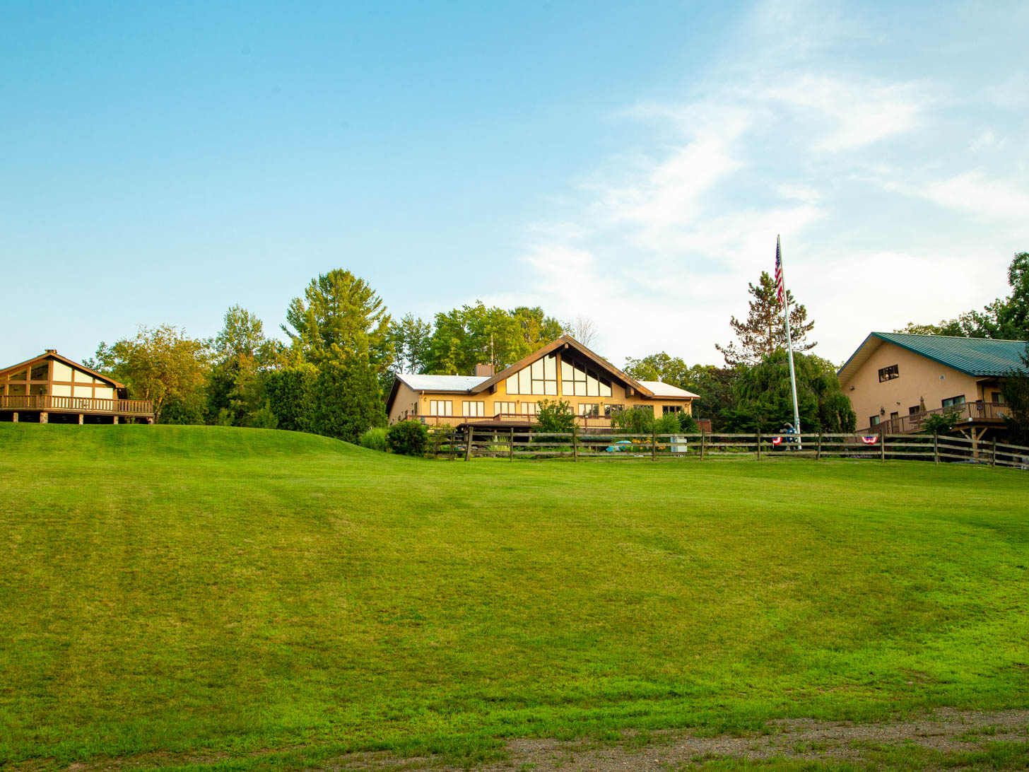 outside image of one of the cabins