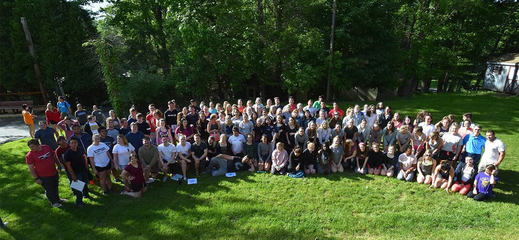 banner for gymnastics camp