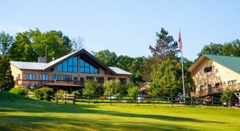 exterior view of one of the cabins