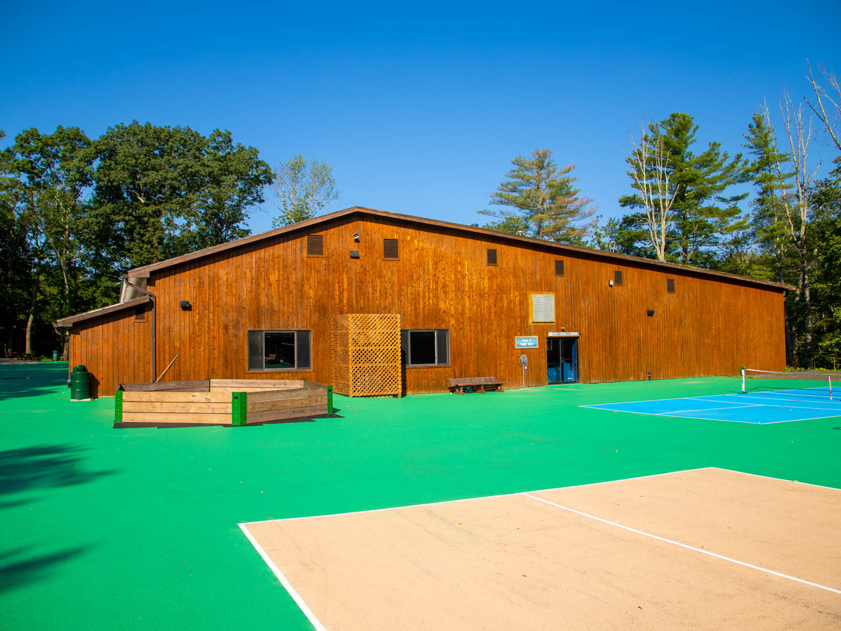 exterior view of the bar gym
