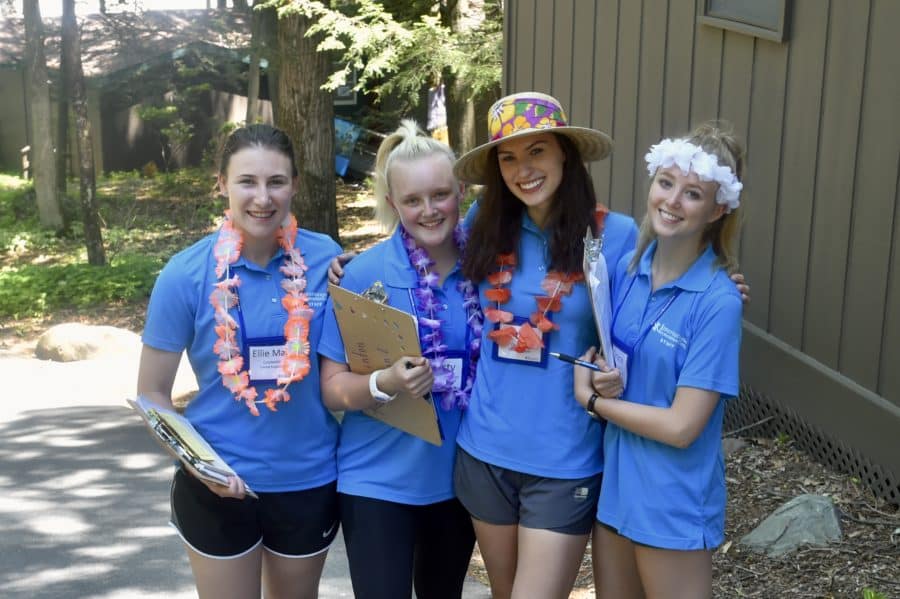 a group of IGC staff pose together for a photo.