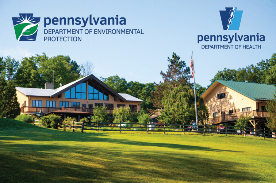 An outside shot of IGC facility buildings.
